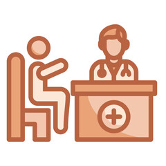 Fototapeta premium Consultation Icon