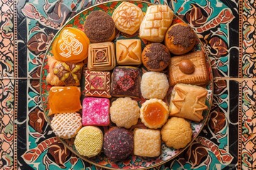 beautifully decorated sweets