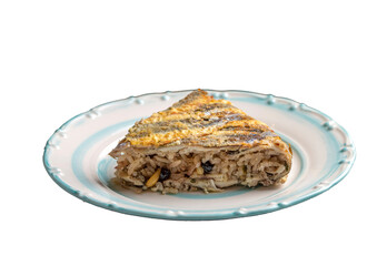 Anchovy pilaf(hamsi pilav), Turkish cuisine, Black Sea specialty (Turkish name; hamsili pilav)