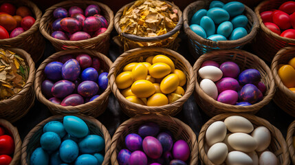 Obraz na płótnie Canvas Colorful eggs