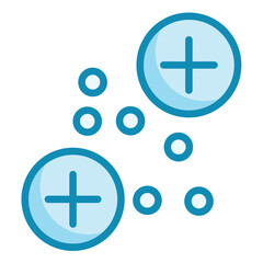 Obraz premium Cation Icon