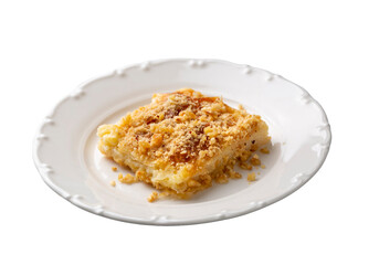 Laz pastry; It is a dessert made with phyllo dough, butter, pudding and sherbet. Turkish name; Laz...