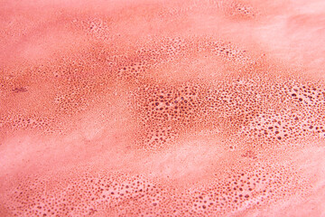Background with drops. Paper craft background in pink drops