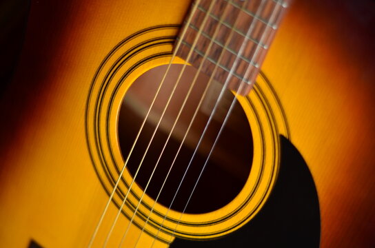 musical instrument six-string acoustic guitar