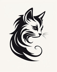 Adorable Cat Emblem