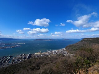 屋島山頂交流拠点施設やしまーるから見る景観【香川県高松市屋島】20243