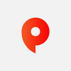 push pin isolated on white background