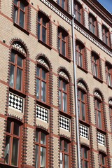 Fototapeta na wymiar Architecture in Haga, Gothenburg