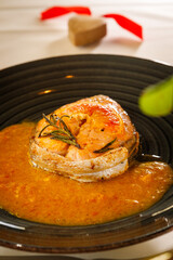 seafood, fish, meal, vegetable, dish, horizontal, photography, lunch, gourmet, no people, color image, close-up, freshness, healthy eating, sauce, fillet, plate, food and drink, salad, cooked, salmon,