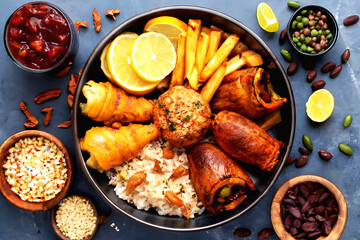 Iftar dishes for Ramadan 