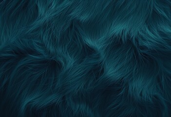 The elegant emerald green fur texture is a luxurious, soft and fluffy surface ideal for fashion, interior design and artistic concepts. - obrazy, fototapety, plakaty