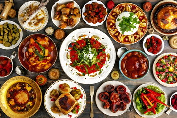 East Asian food that is traditionally Uzbek