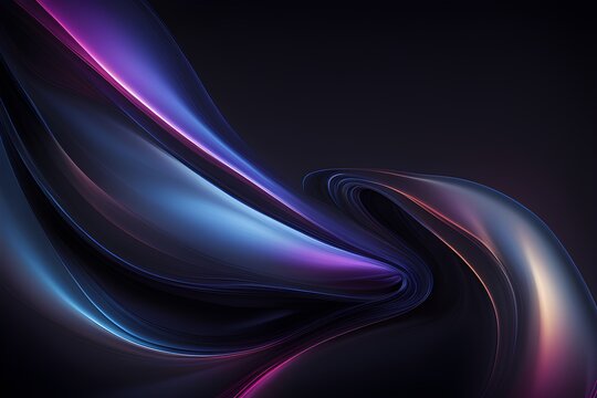 flow waves abstract background 