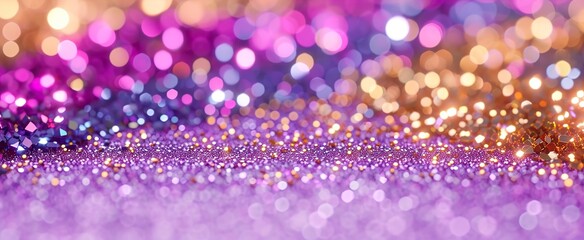 purple lights sparkles background