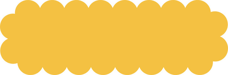 Naklejka premium Text talk balloon. Speech bubbles cloud for dialog. Outline comic cloud box for message. Frame shape for comment. Rectangle sticker