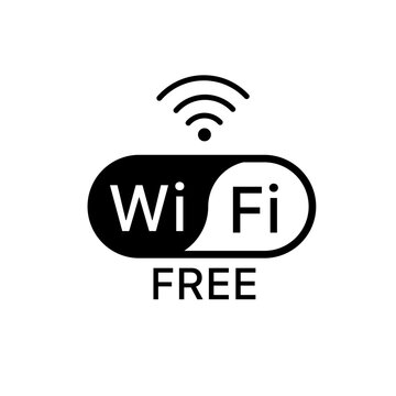 Wi-Fi Free icon. Linear style. Vector icon