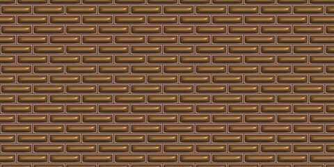 brick wall texture, Brown Brick Wall Elegance, An elegant brown brick wall with a clean, sophisticated design, providing a neutral backdrop suitable for various creative projects