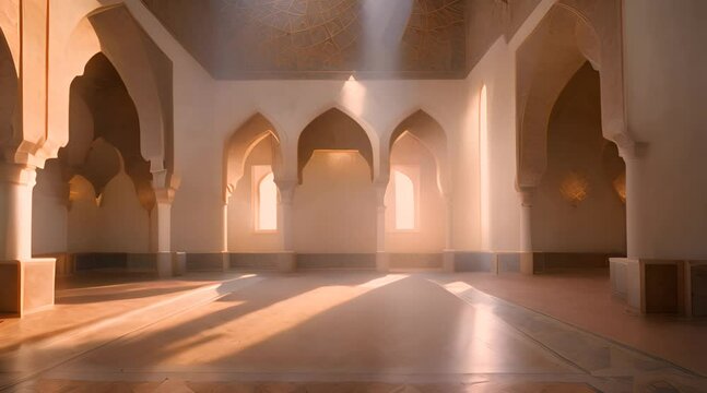 Awe-Inspiring Mosque Interiors, A Journey Through Divine Light and Architecture