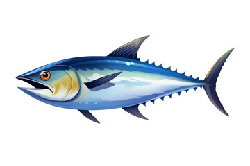 Mackerel tuna Cartoon