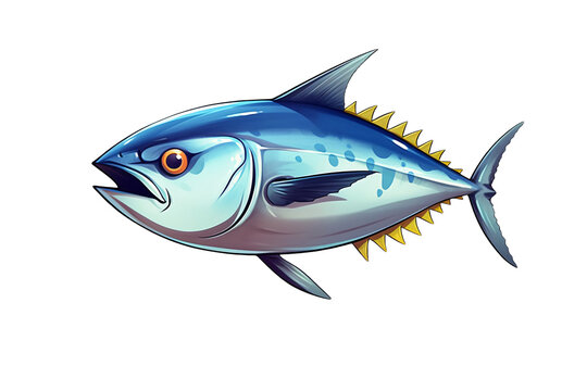 recommend clip art: Mackerel tuna Cartoon