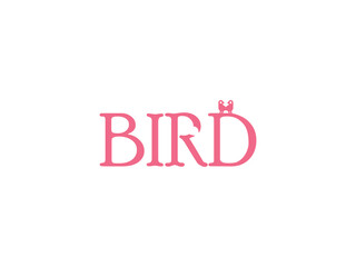 Bird Wordmark logo design 