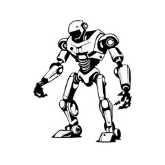 robot playing football