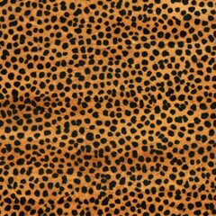 Close-up of Natural Leopard Print Texture. Detailed view of genuine leopard skin pattern for backgrounds.