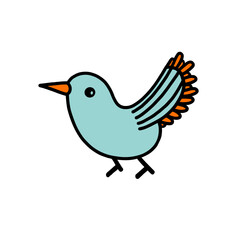 Fototapeta premium bird cartoon