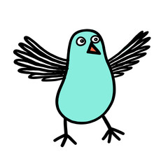 bird cartoon