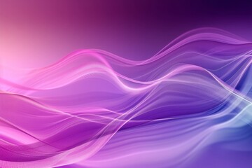 Abstract wave background with purple curves creates a modern graphic design pattern, with a smooth flowing motion that brings life to any illustration or banner.