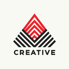 Linear Innovations: Crafting Futuristic Logos with Sleek Lines, creative lines logo design "line"