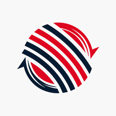 Dynamic Precision: Sleek and Sophisticated Line Art Branding, simple lines logo design creative