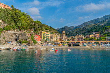 Fototapeta na wymiar Monterosso al Mare at Cinque Terre