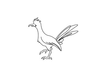 Bird  Line Art Drawing Ai, EPS, SVG, PNG, JPG zip file
