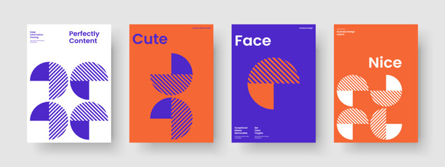 Creative Report Layout. Isolated Book Cover Design. Abstract Brochure Template. Business Presentation. Background. Banner. Poster. Flyer. Brand Identity. Journal. Notebook. Handbill. Catalog