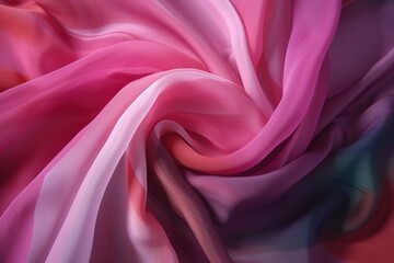 Lovely fabric featuring pink and red hues