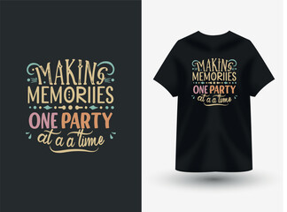 Vector minimalist t-shirt design or template.