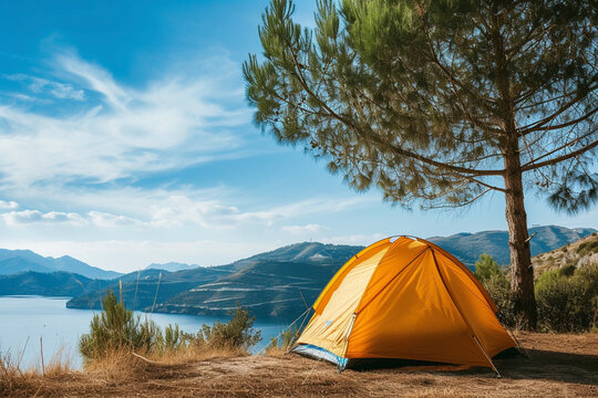 Tourist tent, tent and bivvy, bivouac and bivy. Campaign and camp, hike, hiking, tourism and travel