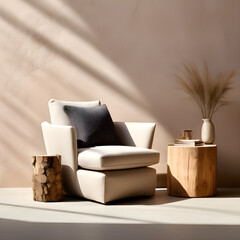 sofa and table