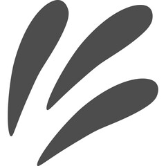 Abstract Mark Accent