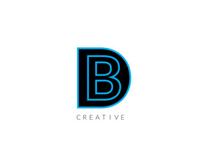 Creative DB Latter Logo Design