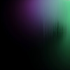green and black, violet gradient banner, ai technology