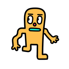 Fototapeta premium cartoon monster