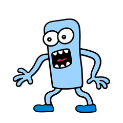 cartoon monster