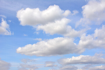blue sky with white clouds wallpaper