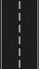 Asphalt Road Lane,Seamless Pattern Vertical Empty Black Cement Road highway with dotted line top view background,Vector illustration traffic route, direction and navigation