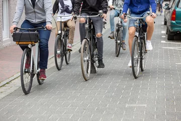 Rolgordijnen cycling_students © Kara