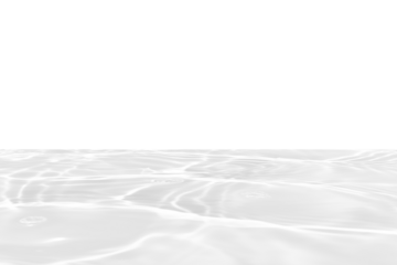 White water with ripples on the surface. Defocus blurred transparent white colored clear calm water surface texture with splashes and bubbles. Water waves with shining pattern texture background.