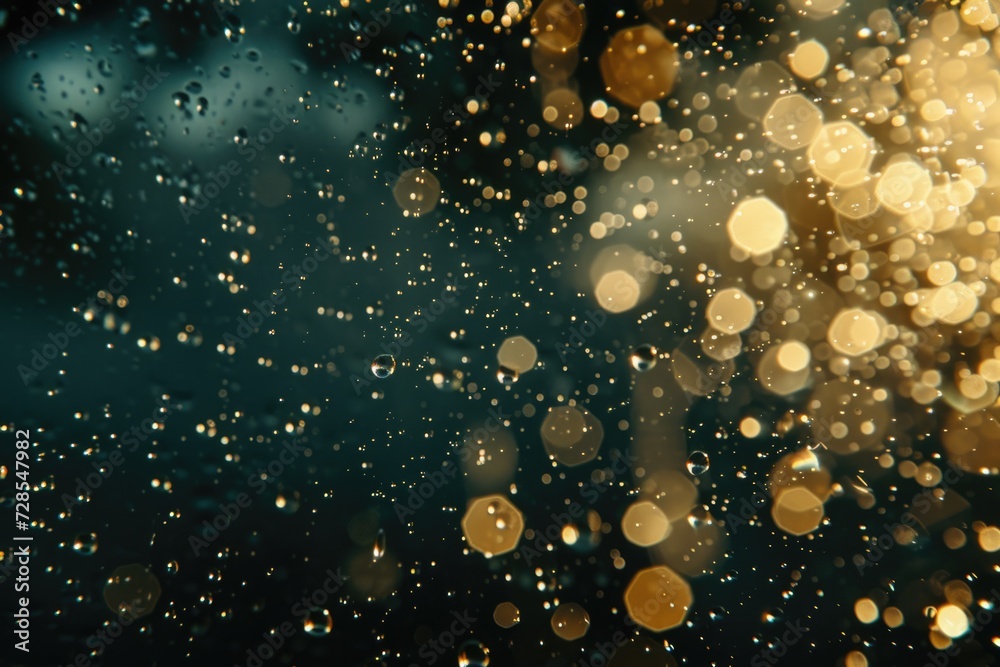 Poster Bubbles floating in the air, perfect for adding a touch of magic to your designs