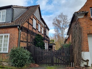 Hamburg, Germany; 24th January 2024: the streets of Bad Bevensen